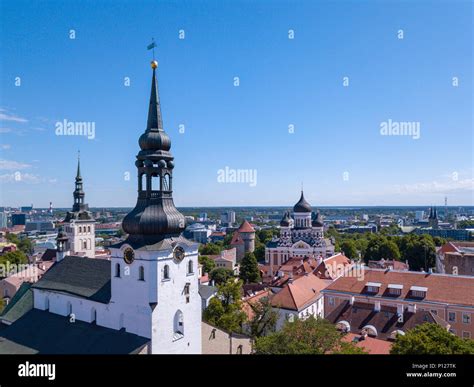 Estonia, Tallinn Skyline Stock Photo - Alamy