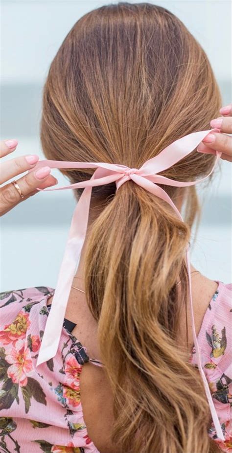 Hair ribbons ponytail satin ribbons girls hair accessories | Etsy