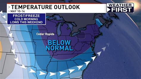 Prolonged period of cooler weather expected | KGAN