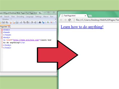 How to Add a Hyperlink with HTML: 7 Steps (with Pictures)