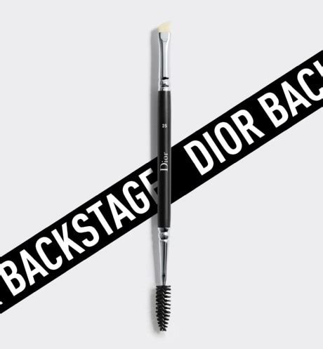 Dior Backstage Double Ended Brow Brush N° 25 - Eyes - Makeup | DIOR