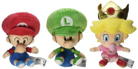 Buy Super Mario Bros Baby Plush Set of 3 With Mario Luigi & Peach Online at desertcartSri Lanka