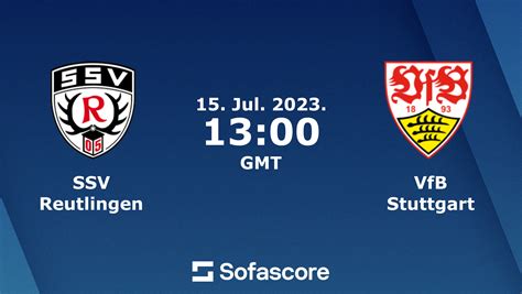 SSV Reutlingen vs VfB Stuttgart live score, H2H and lineups | Sofascore