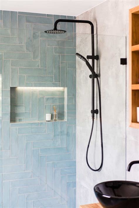 Sky Blue Bathroom Tiles – Rispa