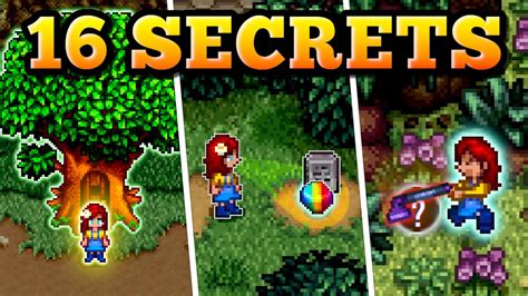 Best Kept Secrets In Stardew Valley - YouTube