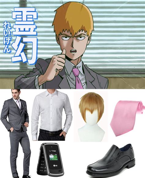 Arataka Reigen Costume | Carbon Costume | DIY Dress-Up Guides for Cosplay & Halloween