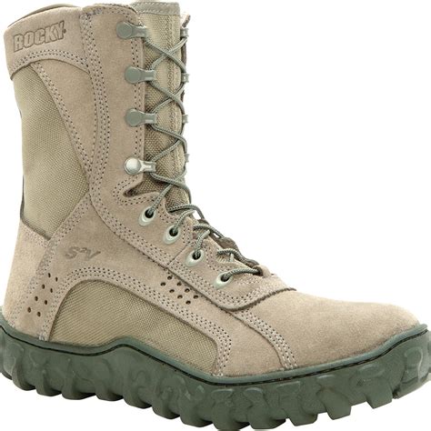 Sage Green Steel Toe Rocky S2V Military Boot, #FQ0006108