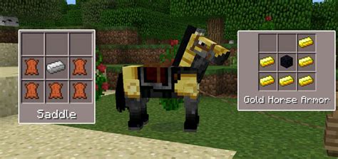 How To Put A Saddle On A Horse In Minecraft Mobile - Now place the ...