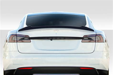 Duraflex 2012-2020 Tesla Model S Space Rear Wing Spoiler - 1 Piece | iRace Auto Sports