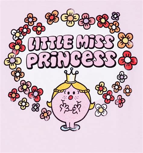 Women's Little Miss Princess Floral T-Shirt