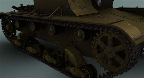 T26 tank with textures 3D model | CGTrader