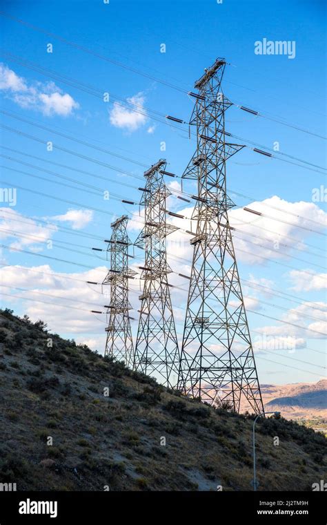 Electrical Transmission Towers Stock Photo - Alamy