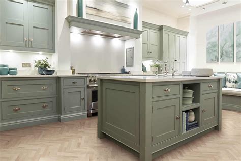 Sage Green Shaker Kitchen | Tom Howley