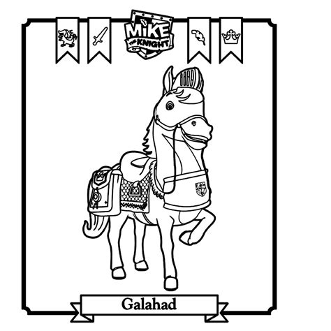 Mike the Knight: Coloring Pages & Books - 100% FREE and printable!