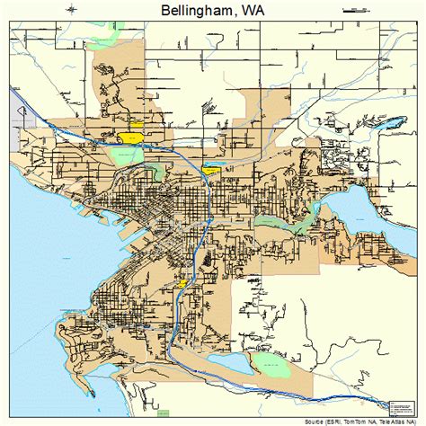 Downtown Bellingham Map