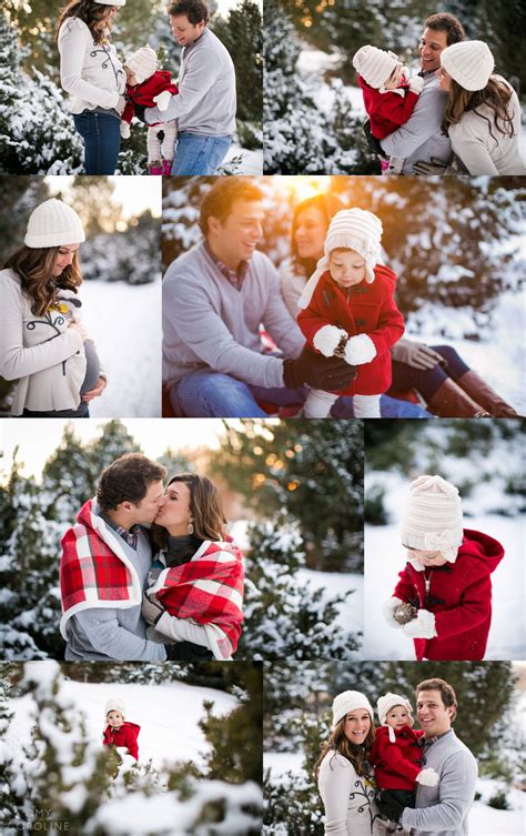 Winter Christmas Pictures in Littleton Colorado | Winter family photos, Snow family pictures ...