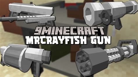 MrCrayfish's Gun Mod (1.19.2, 1.18.2) - Pistol, Shotgun, Rifle, Bazooka... - Mc-Mod.Net