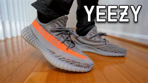 YEEZY 350 V2 "BELUGA" REFLECTIVE REVIEW & ON FEET (RESELL PRICE TANK FROM $1000 TO $300 ...