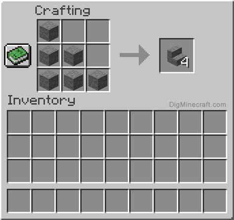 How to make Stone Stairs in Minecraft