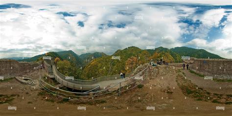 360° view of Poenari Castle - Alamy