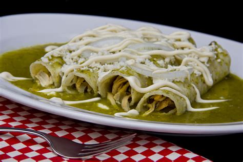 Enchiladas Verdes, Mexican Green Enchiladas