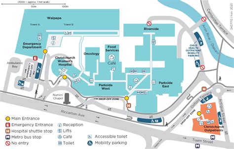 Peterborough City Hospital Parking Map