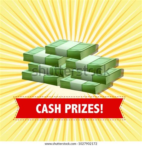 Poster Design Cash Prizes Illustration Stock Vector (Royalty Free) 1027902172 | Shutterstock