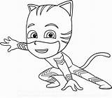 Pj Coloring Pages Masks Sketch Page sketch template
