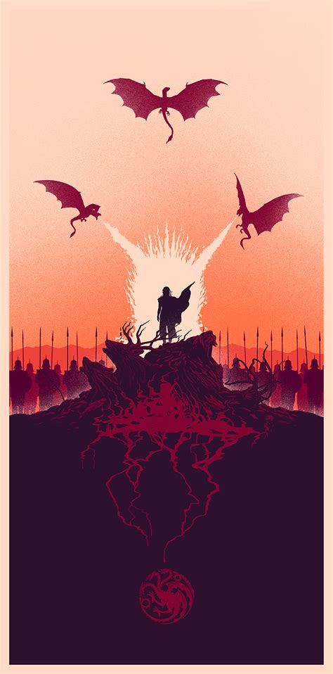 GAME OF THRONES "Fire and Blood" Art by Marko Manev — GeekTyrant