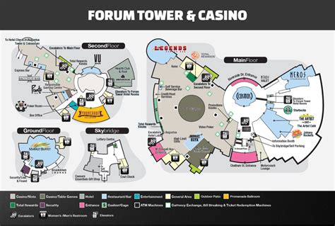 Printable Map Of Caesars Palace