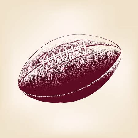 Vector of rugby ball hand drawn vector - ID:29266661 - Royalty Free ...