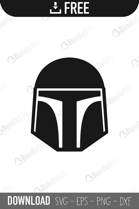 Mandalorian SVG: Mandalorian Helmet SVG Vectorency ...