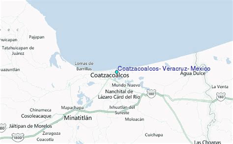 Coatzacoalcos, Veracruz, Mexico Tide Station Location Guide