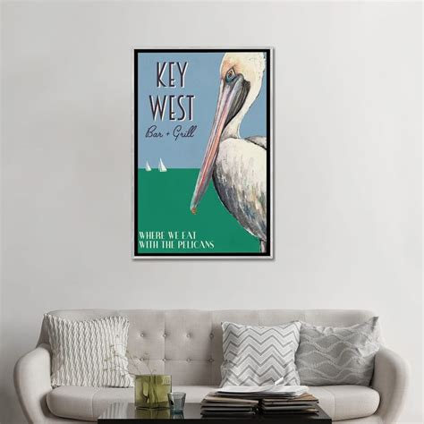 iCanvas "Key West" by Patricia Pinto Framed - Bed Bath & Beyond - 37700224