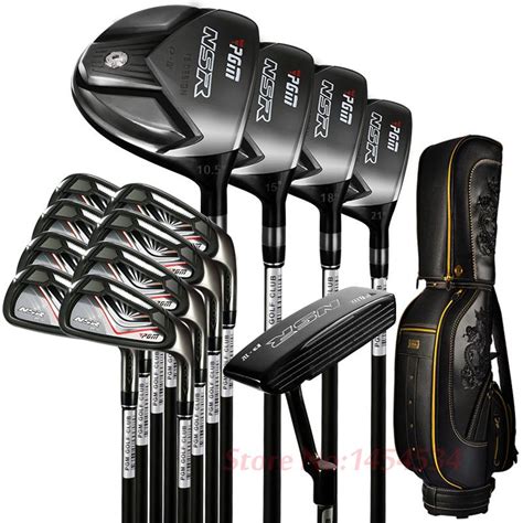 PGM Supreme Complete Golf Club Set with bag 13clubs Titanium For Men ...