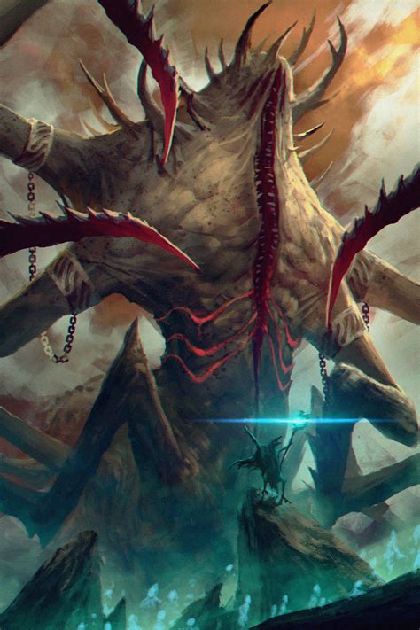 ArtStation - Underworld, Duong ct | Creature concept art, Mythical creatures art, Fantasy monster