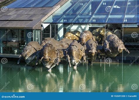 Red Bull Headquarters In Fuschl Am See, Austria, 2019 Editorial Image ...