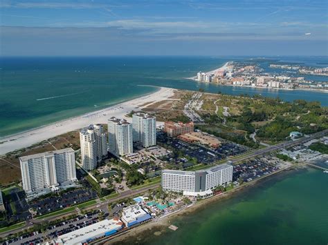 Sand Key Beach of Clearwater Beach, Florida | Clearwater beach, Aerial ...