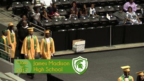 James Madison High School - 2017 Graduation - YouTube