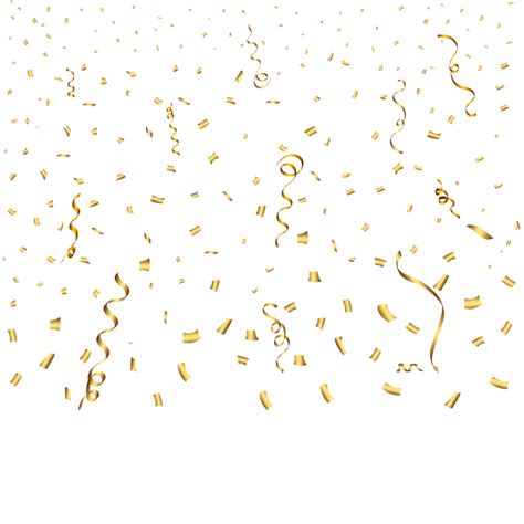 Gold Streamers PNGs for Free Download