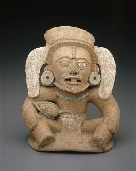 Vessel Top in the Form of a Cacao Diety Maya, 600-900 AD The Indianapolis Museum of Art | Mayan ...