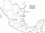 Coloring Map Of Mexico Pages sketch template