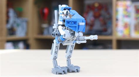 Custom LEGO Star Wars 501st Clone Troopers AT-RT build