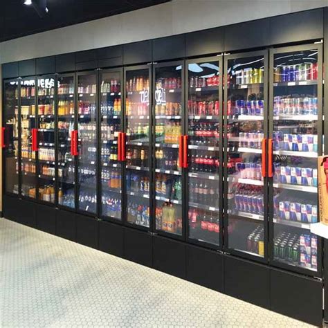 Shop Glass Door Display Fridge Built in Beverage Chiller,Supermarket ...