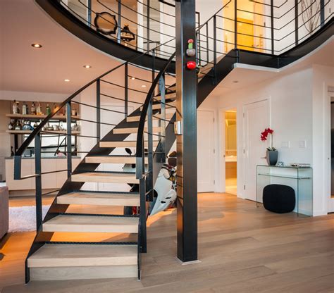 15 Prodigious Industrial Staircase Designs You'll Fall For