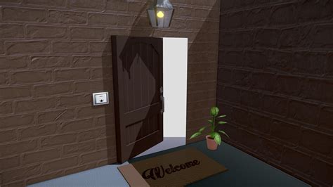 Front door - 3D model by YoumnaMohamed [09d1e89] - Sketchfab