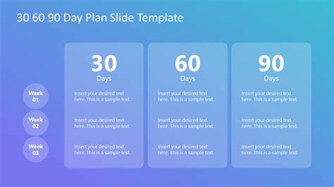 30 60 90 Day Plan Template Design for PowerPoint - SlideModel