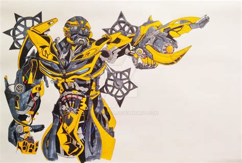 Bumblebee transformers 4 by DrawMEGA on DeviantArt