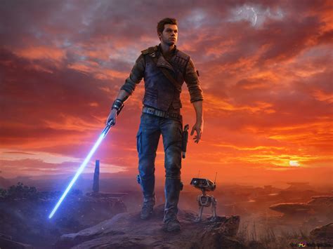 Star Wars Jedi survivor Cal Kestis 8K wallpaper download