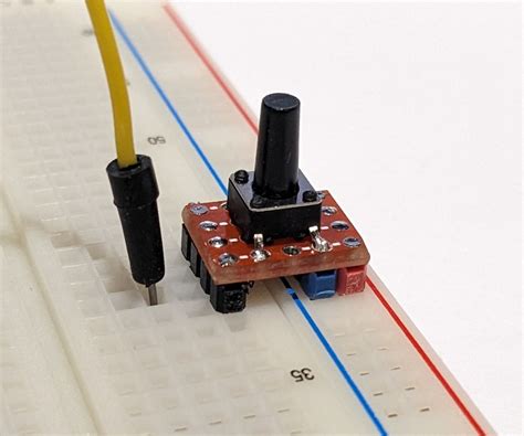 HOW TO: Hardware debounced tact switch for solderless breadboards. - Lemmy.ca